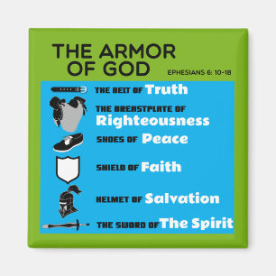 The Armor of God Magnet