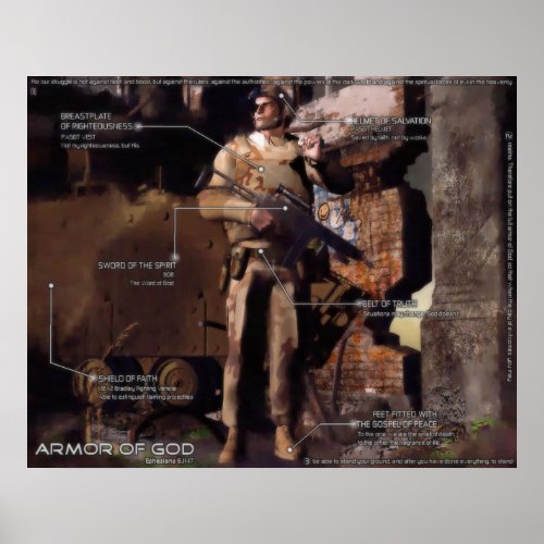 The Armor of God _ Modern Interpretation Poster