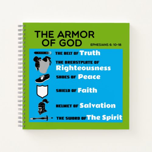 The Armor of God Notebook