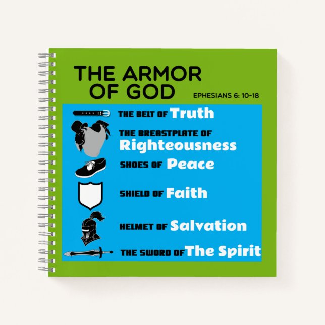 The Armor of God Notebook (Front)