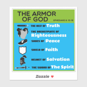 The Armor of God Sticker
