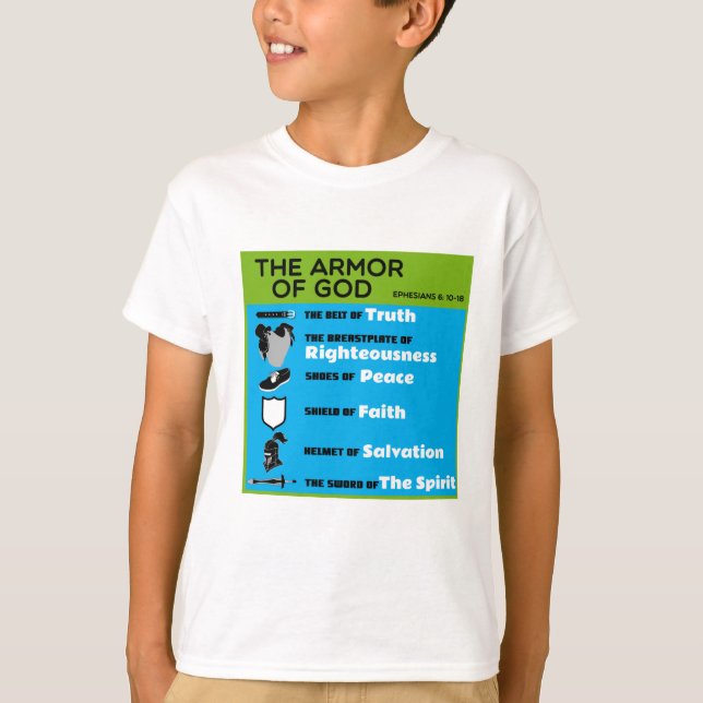 The Armor of God  T-Shirt (Front)