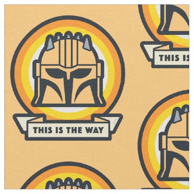 The Armorer "This is the Way" Helmet Icon Fabric