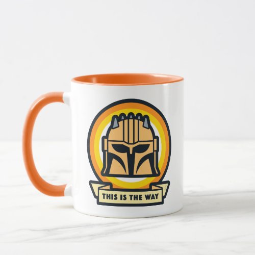 The Armorer This is the Way Helmet Icon Mug