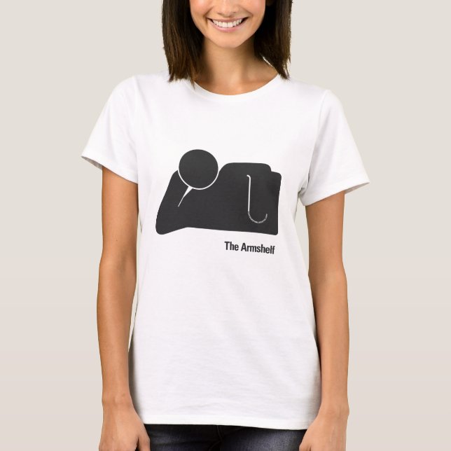The Armshelf Basic Ladies T-Shirt (Front)