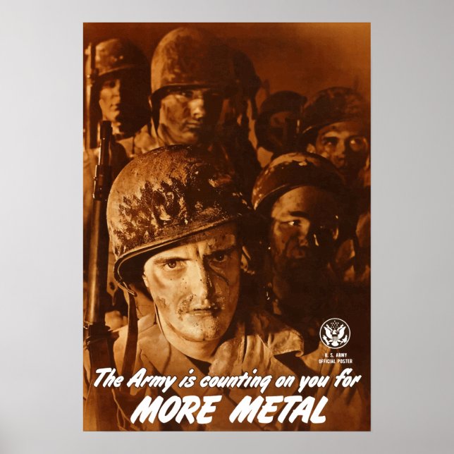 The Army Is Counting On You Poster (Front)