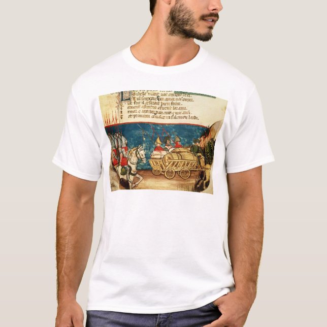 The Army of Charlemagne  and the Transportation T-Shirt (Front)