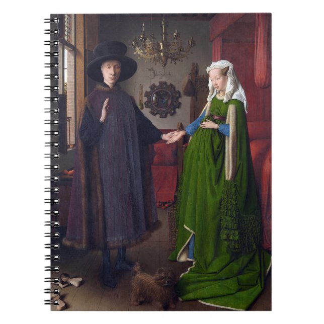 The Arnolfini Portrait by Jan van Eyck  Notebook (Front)