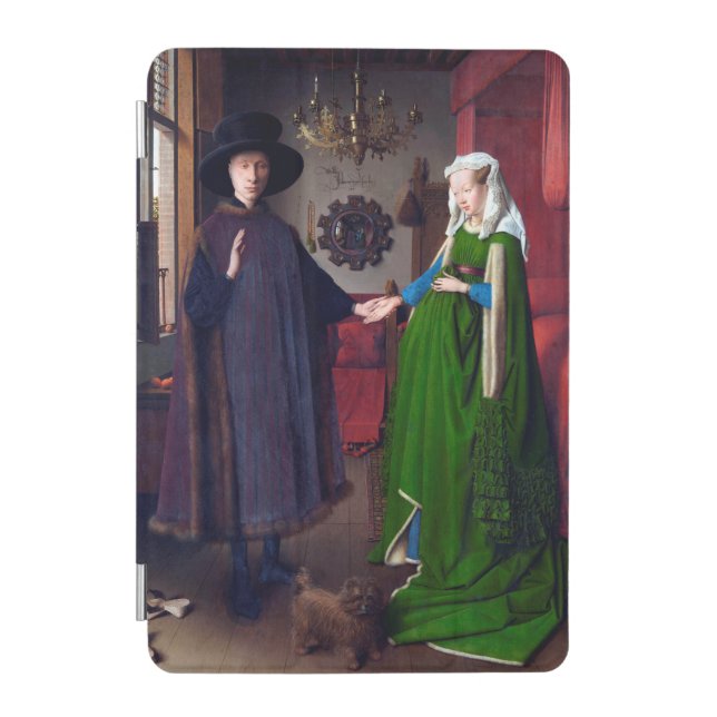 The Arnolfini Portrait, Jan van Eyck iPad Mini Cover (Front)