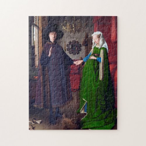 The Arnolfini Portrait Jan van Eyck Jigsaw Puzzle