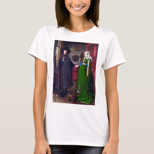 The Arnolfini Portrait Jan van Eyck T_Shirt