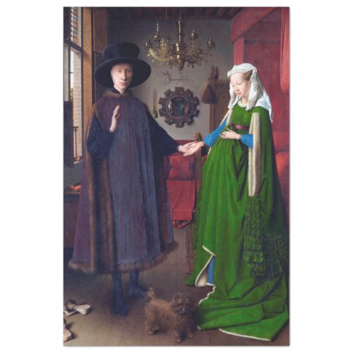 The Arnolfini Portrait Jan van Eyck Tissue Paper