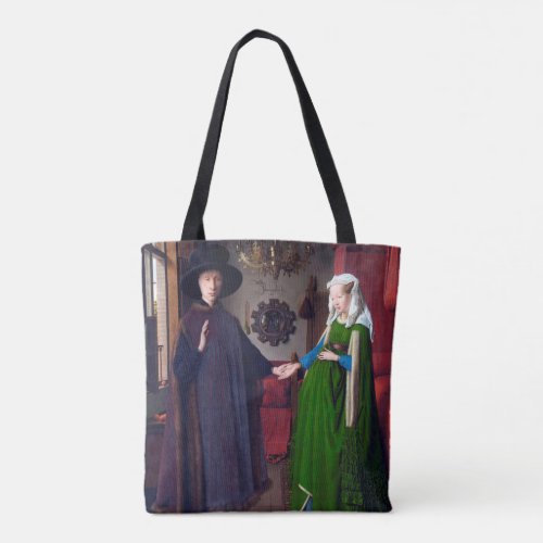 The Arnolfini Portrait Jan van Eyck Tote Bag