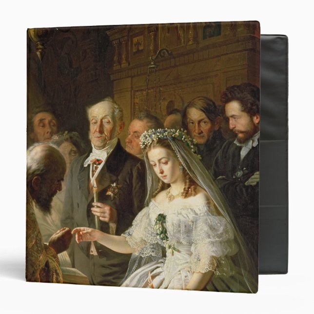 The Arranged Marriage, 1862 3 Ring Binder (Front/Inside)