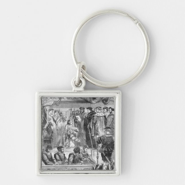 The Arrest of Anne Boleyn Keychain (Front)