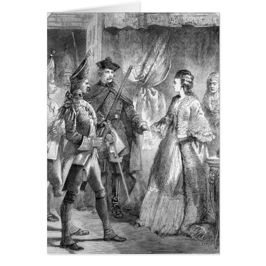 The Arrest of Caroline Matilda Cards (Front)