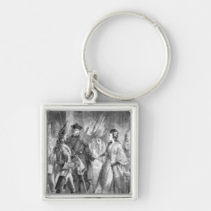 The Arrest of Caroline Matilda Keychain