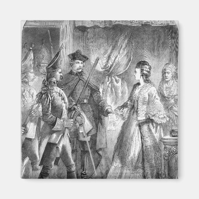 The Arrest of Caroline Matilda Magnet (Front)