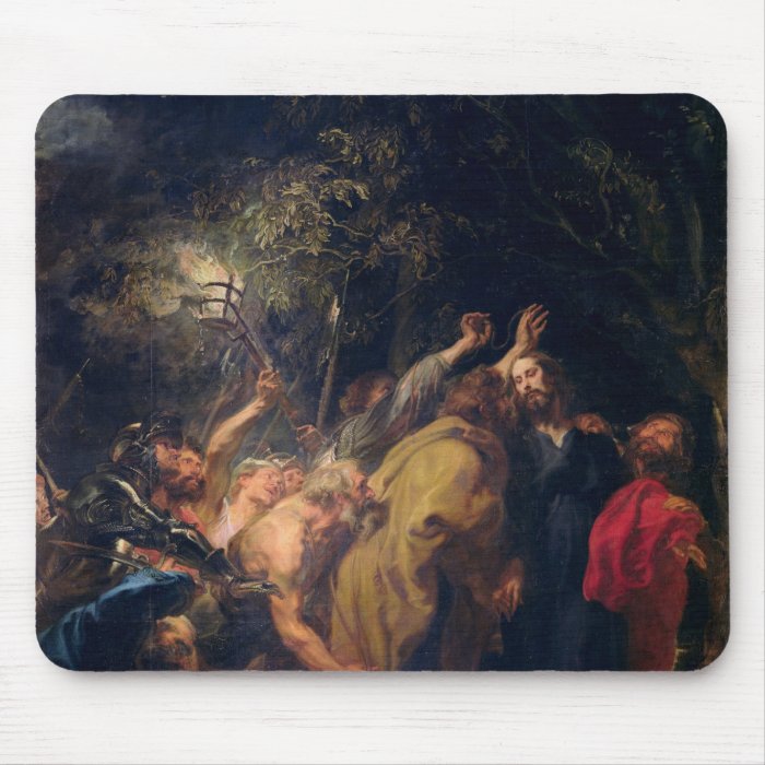 The Arrest of Christ in the Gardens, c.1628 30 Mouse Pads