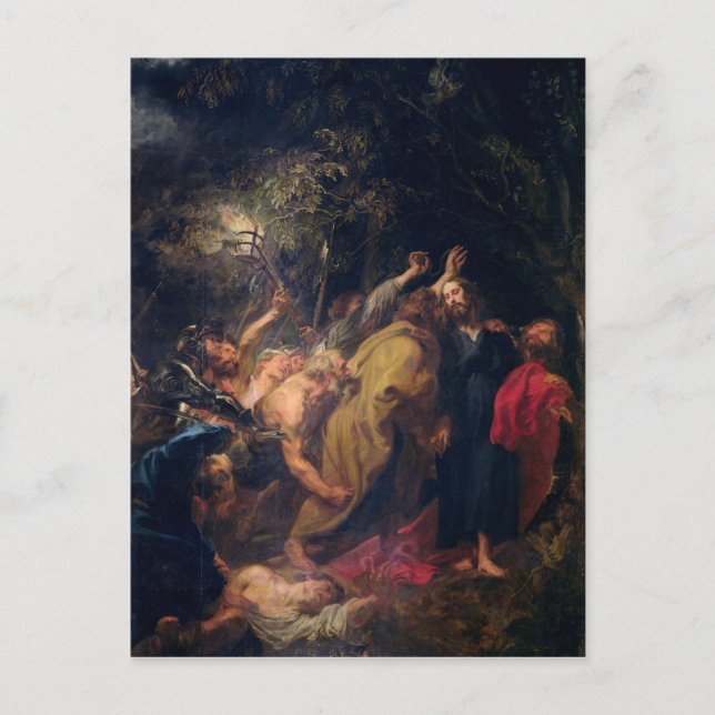 The Arrest of Christ in the Gardens, c.1628-30 Postcard (Front)