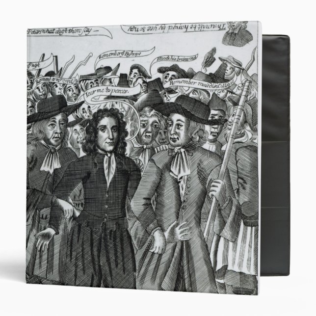 The Arrest of Judge Jeffreys  1689 3 Ring Binder (Front/Inside)