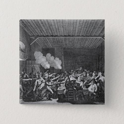 The Arrest of Louis XVI  at Varennes Pinback Button