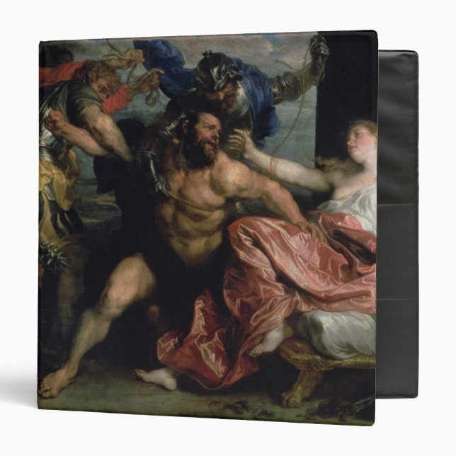 The Arrest of Samson, c.1628/30 3 Ring Binder (Front/Inside)
