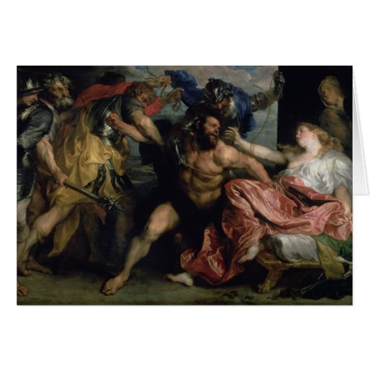 The Arrest of Samson, c.1628/30 Cards (Front Horizontal)