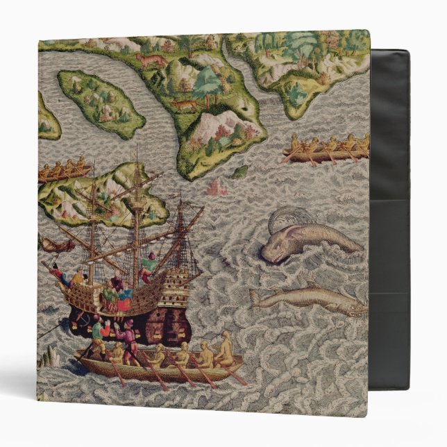The Arrival and Disembarkation 3 Ring Binder (Front/Inside)