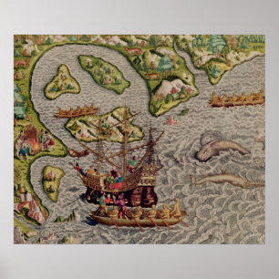 The Arrival and Disembarkation Poster