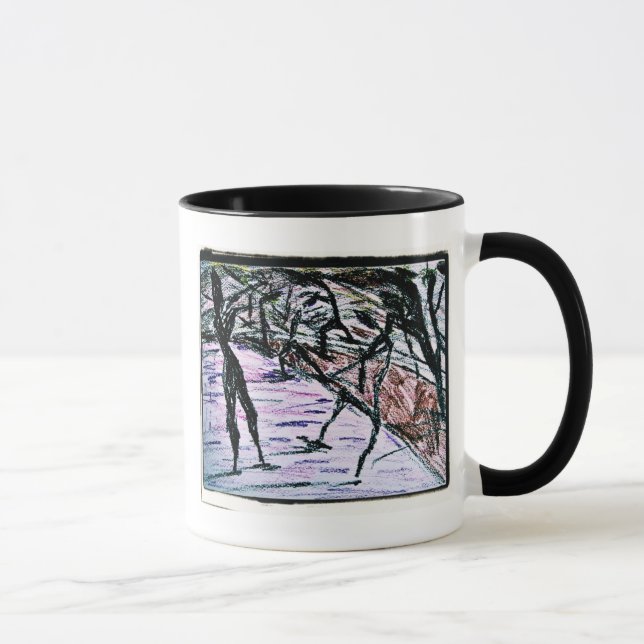 THE ARRIVAL DRAWING MUG (Right)