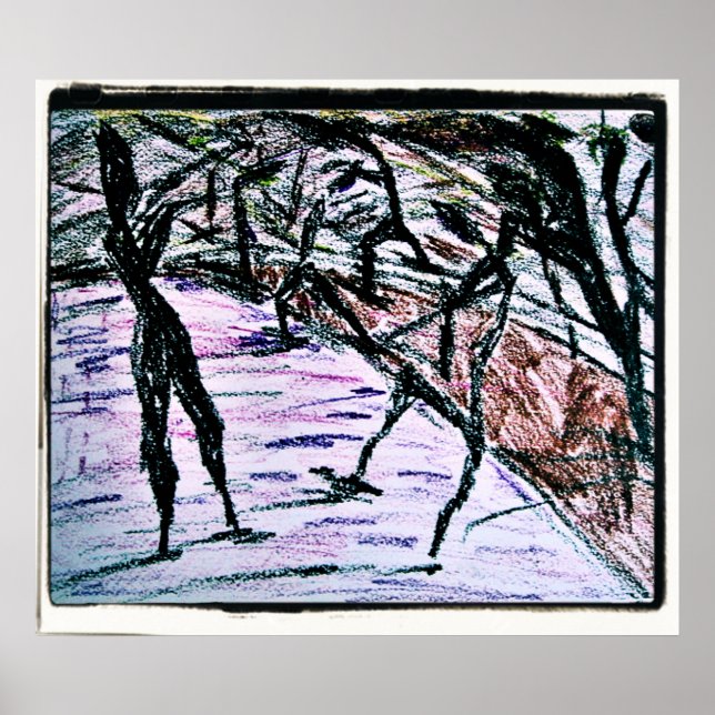THE ARRIVAL DRAWING POSTER (Front)