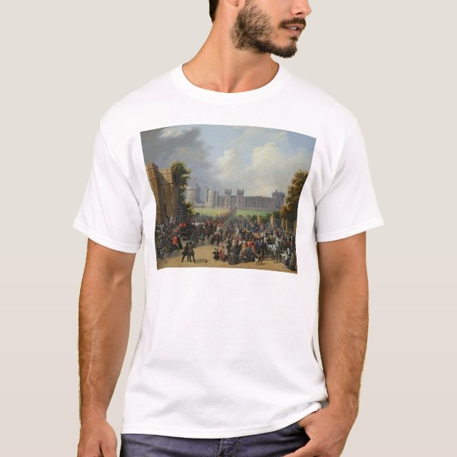 The Arrival of Louis-Philippe  at Windsor T-Shirt (Front)