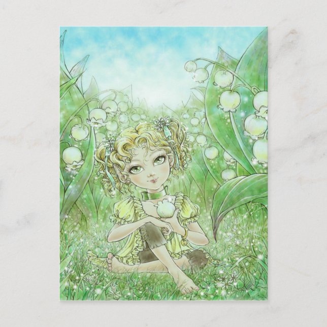 The Arrival of Spring Postcard (Front)