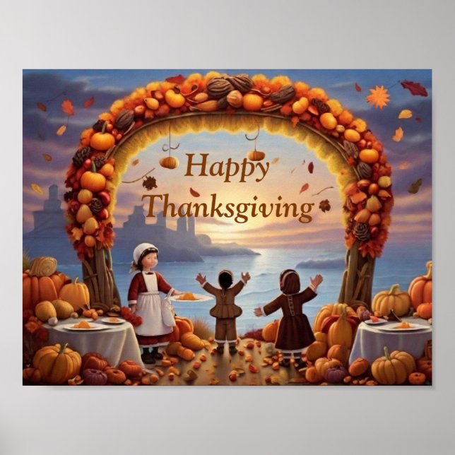 The Arrival of Thaksgiving Poster (Front)