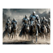 The Arrival of the Knights Poster