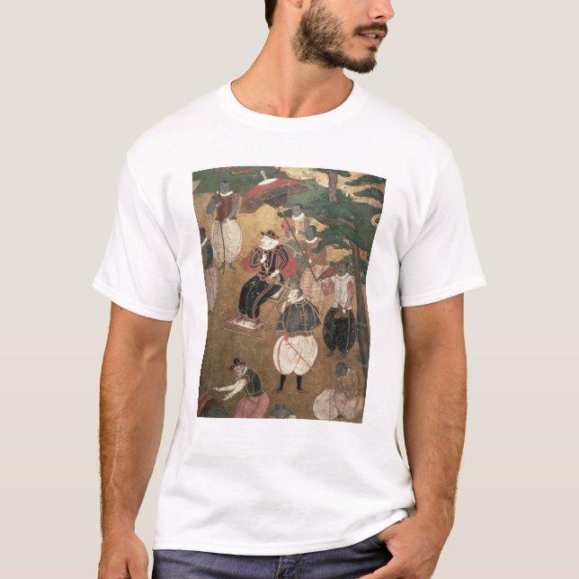 The Arrival of the Portuguese in Japan T-Shirt (Front)