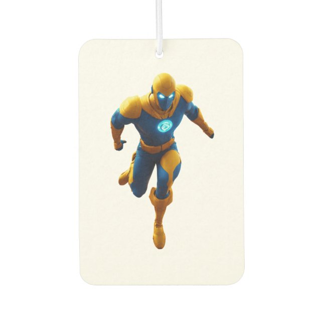The Art of Aerial Superheroes Air Freshener (Front)