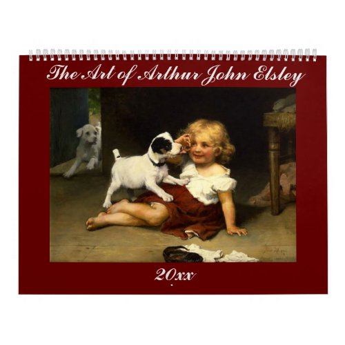 The Art of Arthur John Elsley Calendar