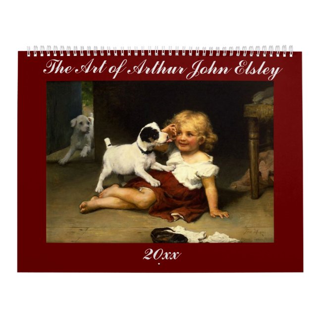 The Art of Arthur John Elsley Calendar (Cover)