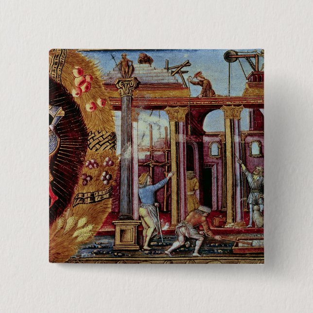 The Art of Building Button (Front)