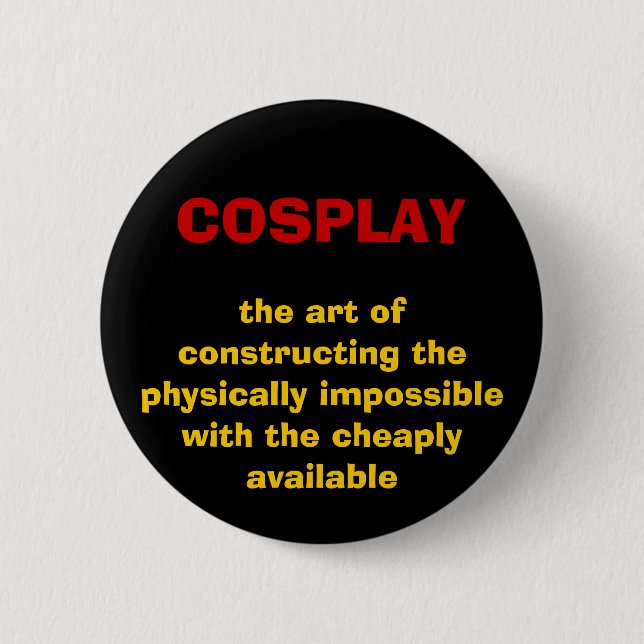 the art of constructing the physically impossib... button (Front)