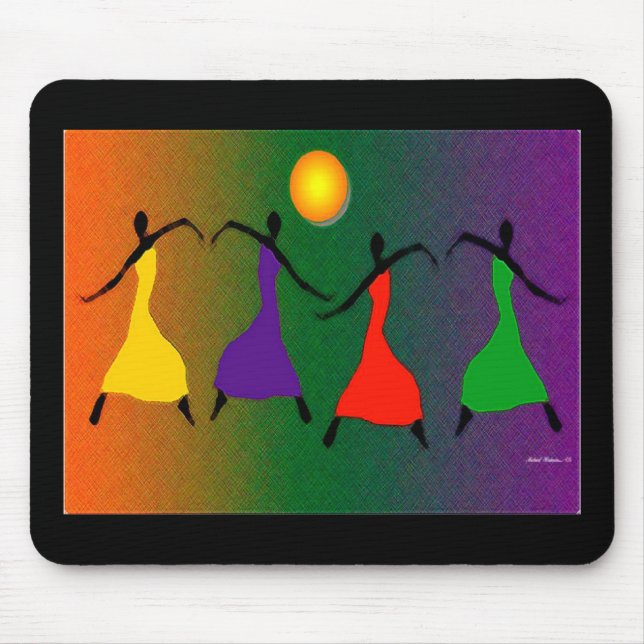 The Art of Dance Mouse Pad (Front)