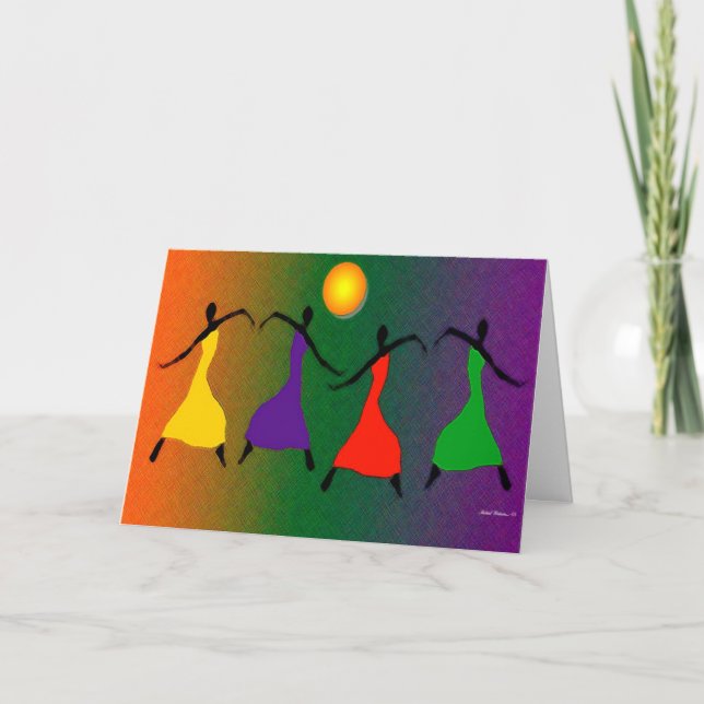 The Art of Dance Thank You Card (Front)