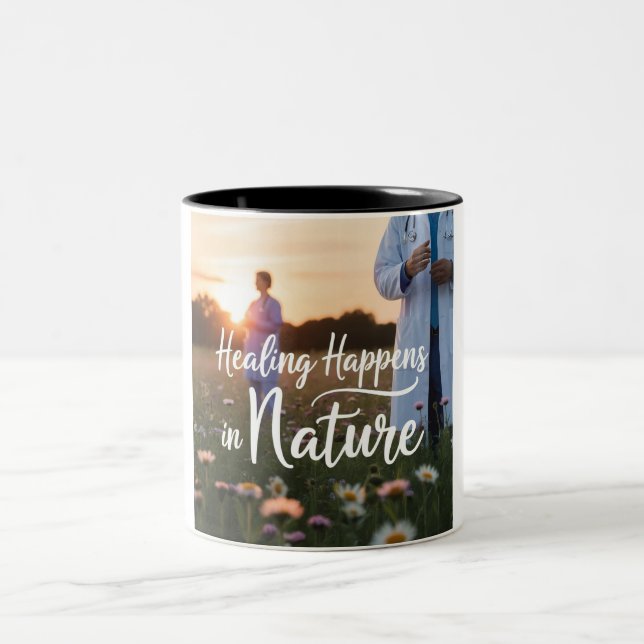 The Art of Healing: Nature & Medicine Mug (Center)