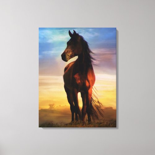 The Art Of Horse Canvas Fine Art