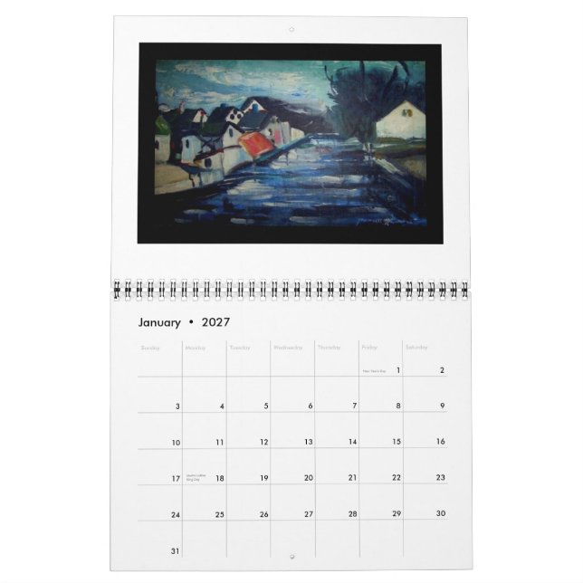 The Art of Johnny E.SJ. Otilano Calendar (Jan 2027)