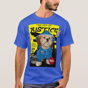 The art of justice by Shih Tzu Ukraine Japanese sa T-Shirt