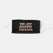 The art of krav maga adult cloth face mask (Front, Folded)