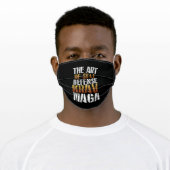 The art of krav maga adult cloth face mask (Worn)